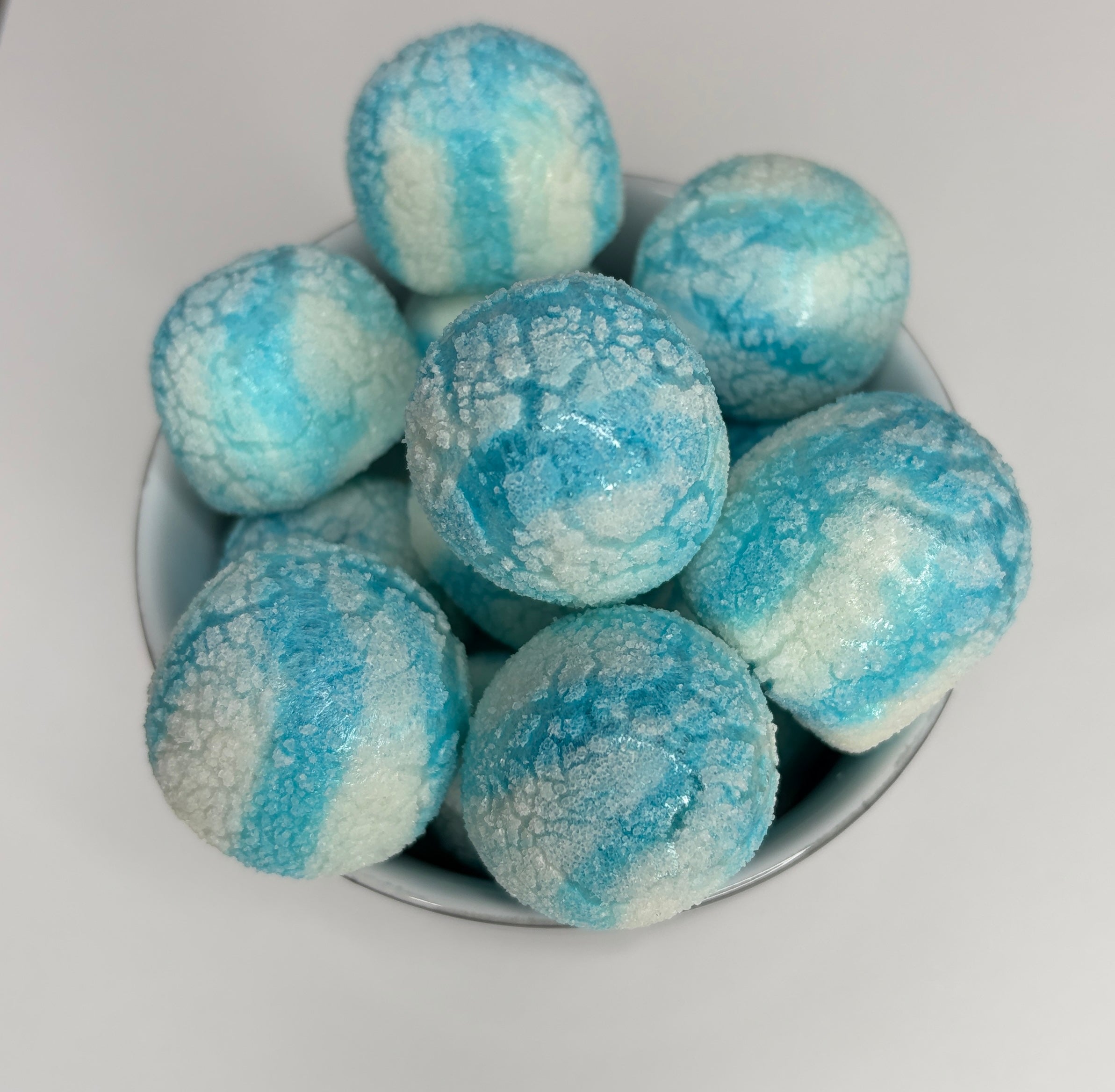 Spirales bleue sucrée