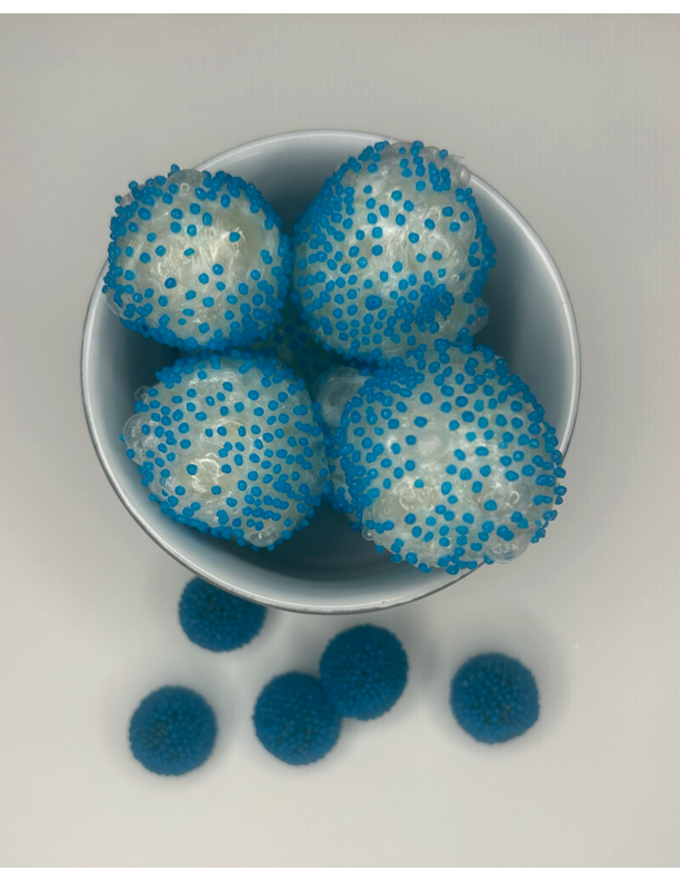 Baie croquante bleue