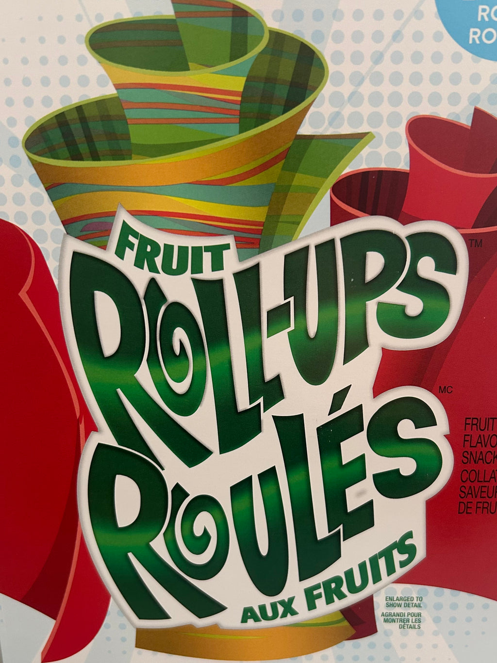 Roulés aux fruits